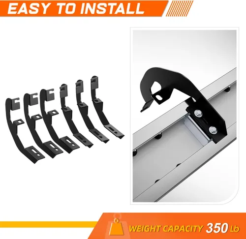 Vista 5 de [Par] Barras de estribo lateral de 17,1 cm de acero inoxidable cromado compatibles con 19-24 Chevy Silverado/GMC Sierra Crew Cab