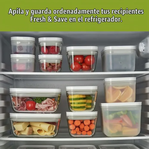 Vista 10 de ZWILLING Recipiente hermético grande de almacenamiento de alimentos Fresh & Save, contenedor de preparación de comidas, sin BPA