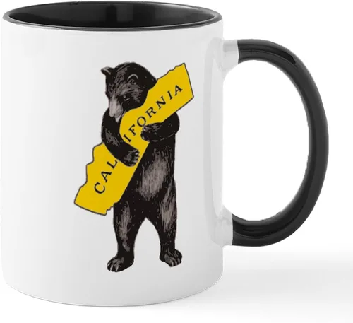 Vista 63 de CafePress Taza de café de cerámica de 11 oz (11.0 fl oz) de San Francisco Blanco - Taza San Francisco