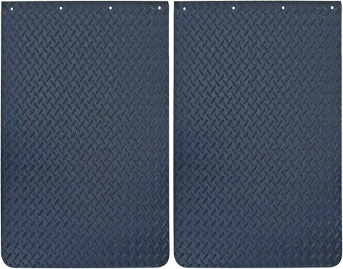Vista 4 de Denco Diamond Plate - Aletas de barro para semirremolque de servicio