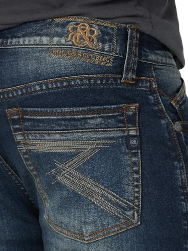 Vista 7 de Rock & Republic Jeans rectos relajados para hombre