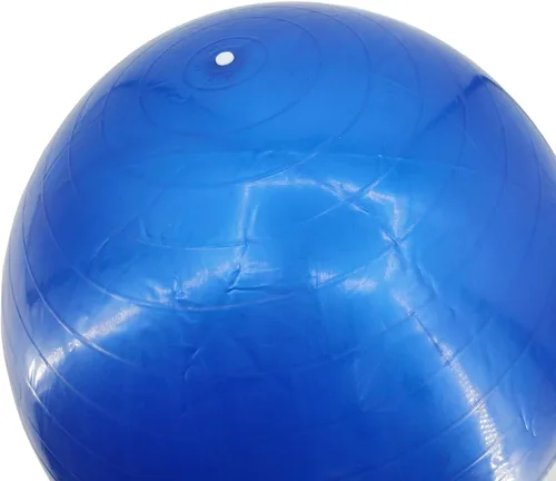 Vista 5 de Pelota de ejercicio de 22 pulgadas, pelota de yoga, pelota de estabilidad de fitness, pelota de equilibrio, pelota de gimnasio, Theraball, viene