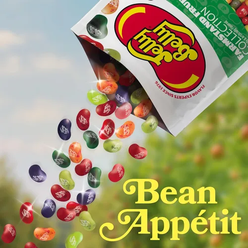 Vista 7 de Jelly Belly Farmstand Fruit Jelly Bean Collection - Bolsa de 8 onzas - Genuina, oficial, directamente de la fuente