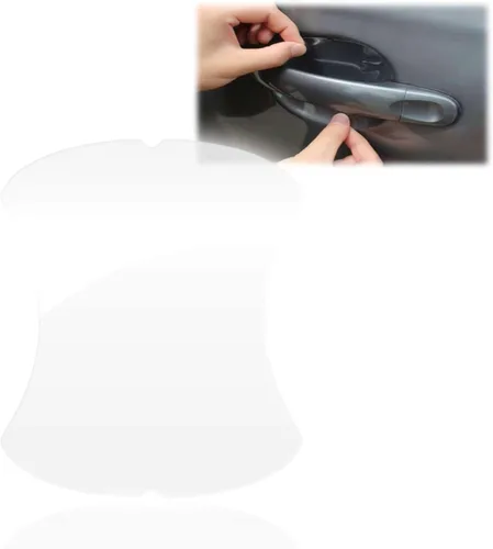 Vista 9 de EZAUTOWRAP - Película protectora 3M Scotchguard transparente para la manija de la puerta, protección contra rayones