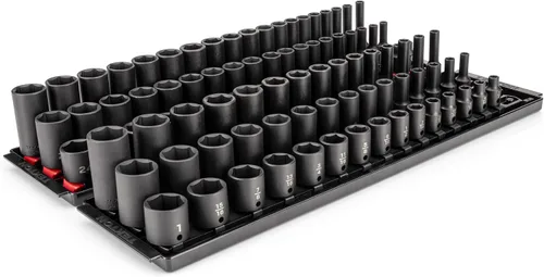 Vista 19 de TEKTON Juego de llaves de impacto de 3/8 pulgadas, 9 piezas SID91100