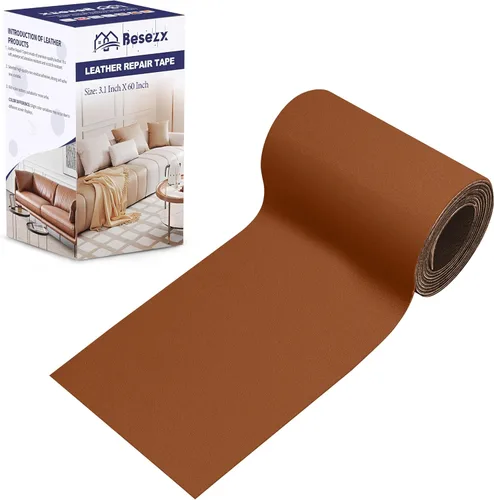 Vista 21 de Kit de cinta para reparación de cuero, parche autoadhesivo para muebles, sofá, asientos de automóvil, silla de oficina, kit de reparación de vinilo