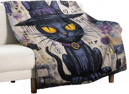 Vista 21 de Manta de conchas de mar azul para cama, manta náutica costera, manta de franela para sofá, cama, oficina para adultos, 30 x 40 pulgadas, manta suave
