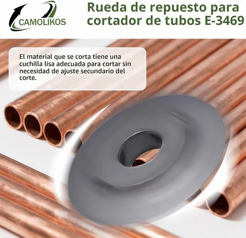 Vista 6 de E-3469 Modelo Tubing Cutter Reemplazo Rueda (4 Unids) Para 41317 Piezas De Repuesto De Máquina De Corte