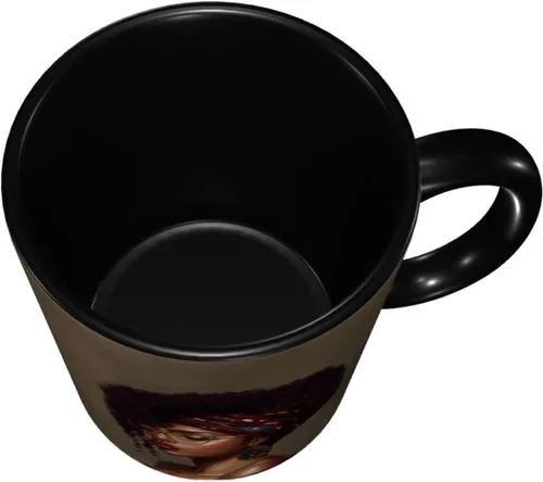 Vista 5 de Taza de café, taza de té para mujeres y niñas, taza de diseño único, perfecta para regalos, mujeres afroamericanas afro