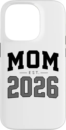 Vista 17 de Mom Est 2026 New Mother Parent New Born Child Parenthood Case for iPhone 17