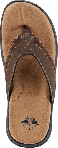 Vista 2 de Dockers Mens Laguna Casual Flip-Flop Sandal Shoe