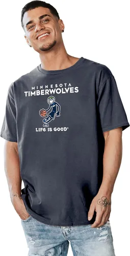 Vista 12 de Blue 84 NBA - Camiseta unisex para adultos, con licencia oficial de la NBA, Life is Good, color del equipo de baloncesto Jake