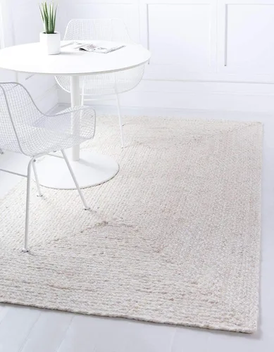 Vista 17 de Unique Loom Colección Trenzada Chindi - Alfombra de área (1 pie 2 pulgadas x 6 pies 1 pulgada, pasillo, multi/azul)