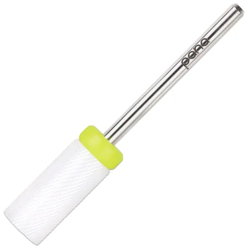 Vista 14 de PANA Broca de cerámica de barril grande de 3/32 pulgadas, grano grueso 2X - Broca de uñas acrílicas o de gel duro de eliminación rápida