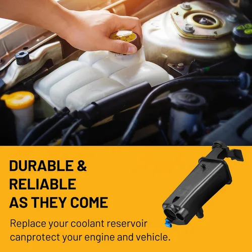 Vista 7 de Depósito de Reservorio de Refrigerante de Motor 17137787039 Compatible con BMW 323Ci 328Ci X3 X5 330i 325i 323i 320i 328i 330xi 325xi 330Ci 325Ci
