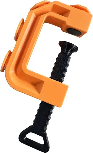 Vista 3 de Abrazadera y puerta de arranque de 4 carriles compatible con Hot Wheels (combo de puerta de arranque de 4 carriles + abrazadera)