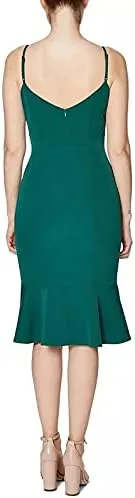 Vista 2 de LAUNDRY BY SHELLI SEGAL Vestido con volantes para mujer