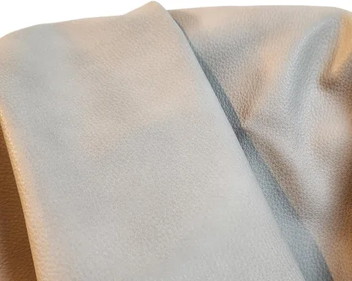 Vista 20 de NAT Leathers™ Cuero sintético sintético suave de piel sintética vegana marrón bellota (aprobado por PETA Vegano) por The Yard Piel sintética