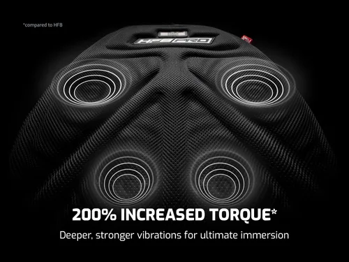 Vista 4 de Next Level Racing® HF8 Pro Haptic Feedback Gaming Pad (NLR-G006)