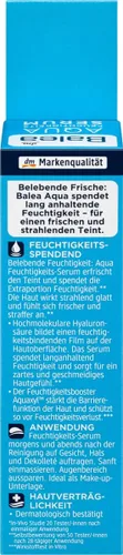 Vista 6 de Balea Aqua Moisture Serum 1.01 fl.oz Hecho en Alemania