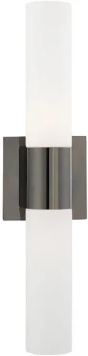 Vista 4 de Livex Lighting 10102-05 Aero - Luz de baño con 2 luces, cromada, 4.5" x 18