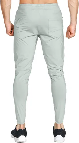 Vista 3 de BROKIG Mens Lightweight Gym Jogger Pants,Men's Workout Sweatpants with Zip Pocket