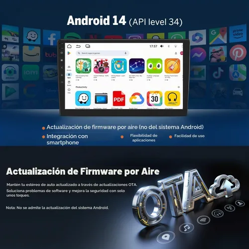 Vista 7 de Eonon Estéreo de coche Android de 9 pulgadas para Ford F150 FDF1X7A 2009