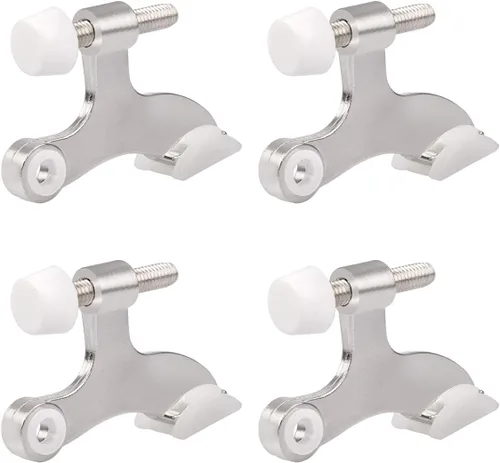 Vista 20 de HOMOTEK Paquete de 12 Topes de Puerta de Latón Antiguo de Pasador de Bisagra, Tope de Puerta Ajustable de Lujo Resistente de 2-1/2"x1-3/4