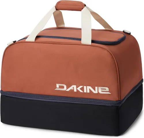 Vista 6 de Dakine Boot Pack - Mochila para botas de esquí y snowboard (50 litros) Tarp-lined rear boot compartment plus padded helmet/goggle pocket organizes