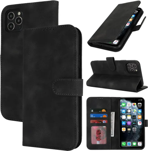Vista 103 de Funda tipo cartera para iPhone 8 Plus iPhone 7 Plus con tarjetero para iPhone 8 Plus, funda tipo cartera para mujeres y hombres, de piel sintética