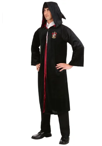 Vista 6 de Disfraz de Túnica Deluxe Gryffindor para Adulto Talla Plus Harry Potter Multicolor