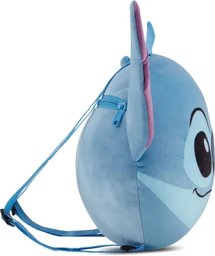 Vista 3 de Lilo and Stitch Squishee - Mochila de almohada - Lilo y Stitch - Lilo and Stitch - Mochila de almohada súper suave Squishee Cloud, Azul, Mochilas