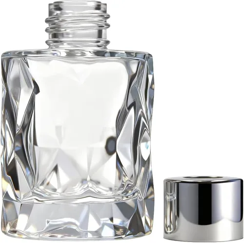 Vista 9 de Botellas difusoras de vidrio de fragancia, botellas difusoras recargables, juego de 4 frascos difusores