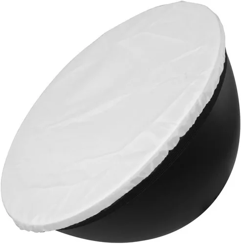 Vista 3 de Fotoconic Calcetín difusor blanco suave de 7 a 11 pulgadas para reflectores estándar / reflectores de bengala [2 unidades]