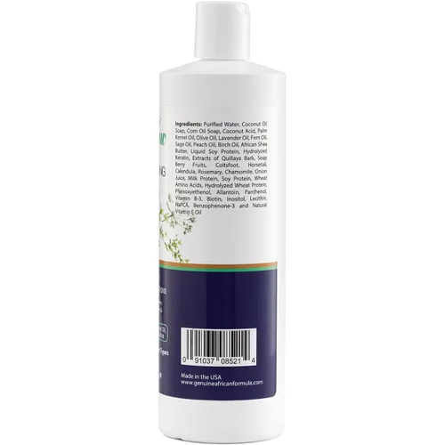 Vista 3 de Genuine African Formula Champú Let-It-Grow 16oz