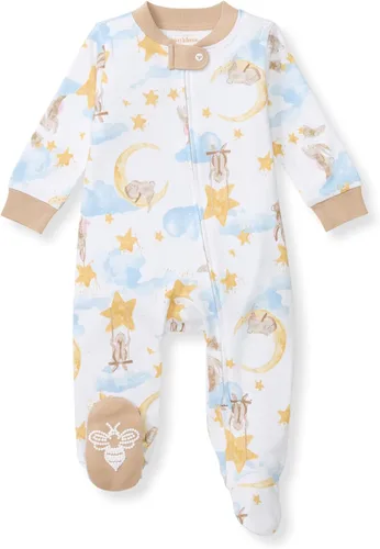 Vista 86 de Burt's Bees Baby - Pijama de una pieza para bebé, mameluco para dormir y jugar, algodón 100% orgánico, cremallera frontal