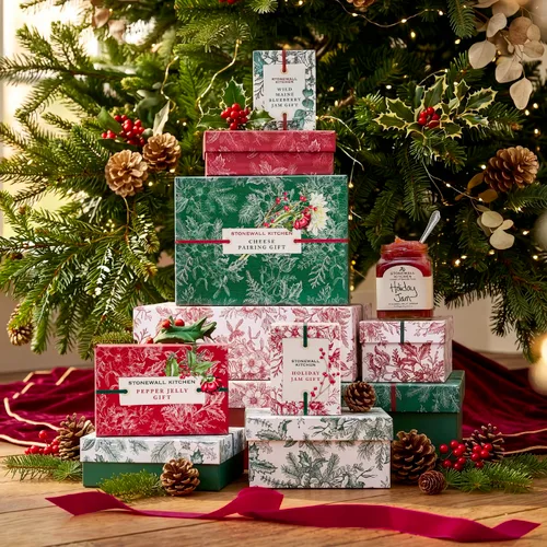 Vista 7 de Stonewall Kitchen Salsa Collection Holiday Gift Box