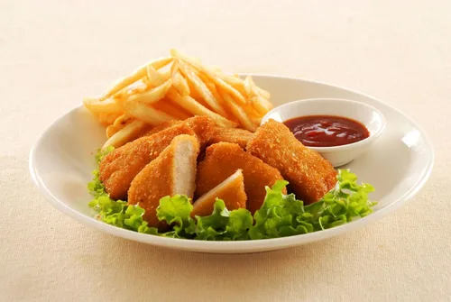 Vista 2 de VegeFarm Vege Chicken Nuggets - 10 bolsas de 1 libra sin OMG, a base de plantas