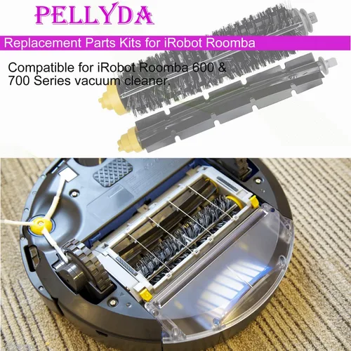 Vista 6 de Piezas de repuesto para aspiradora IRobot Roomba 600 y 700, Roomba 614 620 630 635 640 645 650 655 660 675 680 690 695 760 770 780