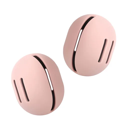 Vista 14 de FERYES Soporte para esponja de maquillaje – Estuche para mezclador de maquillaje de silicona resistente a roturas y ecológico para viajes - Negro