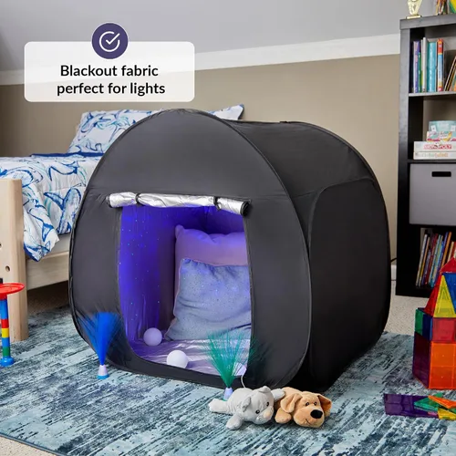 Vista 7 de Tienda de campaña sensorial Esquina tranquila para que los niños jueguen y se relajen Esquina sensorial Ayuda con autismo, SPD, ansiedad