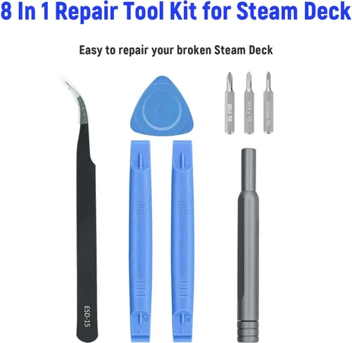 Vista 2 de Wigearss Kit de reparación con herramienta de apertura para cubierta de vapor