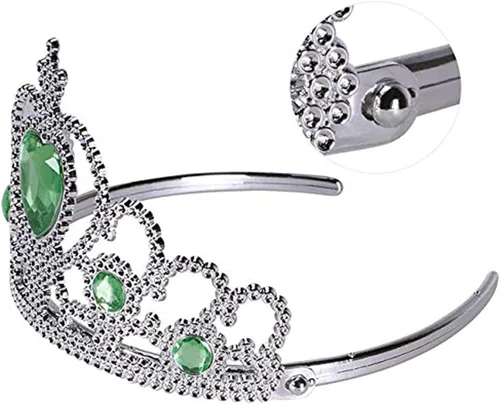 Vista 4 de Orgrimmar Accesorios de vestir de princesa con tiara corona y varita para regalos para niños y niñas