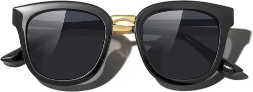 Vista 6 de MERRY'S Gafas de sol para niñas en forma de ojos de gato, gafas de sol polarizadas para niños S7001