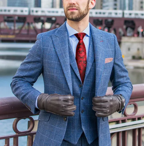 Vista 191 de Corbatas florales tejidas clásicas para hombre, corbata cuadrada de bolsillo, corbatas formales para hombres, boda con pañuelo