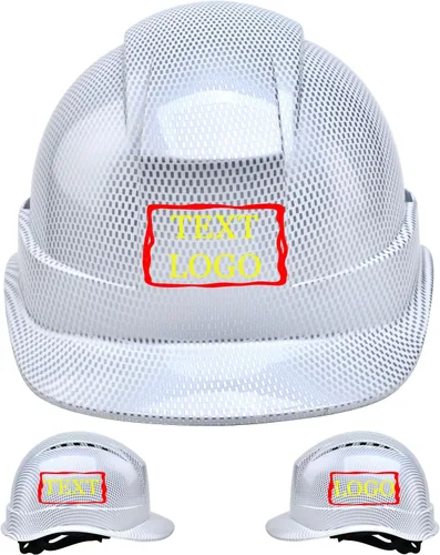 Vista 16 de Casco de seguridad personalizado para construcción Casco de trabajo de seguridad con suspensión de trinquete ajustable de ala completa con carcasa