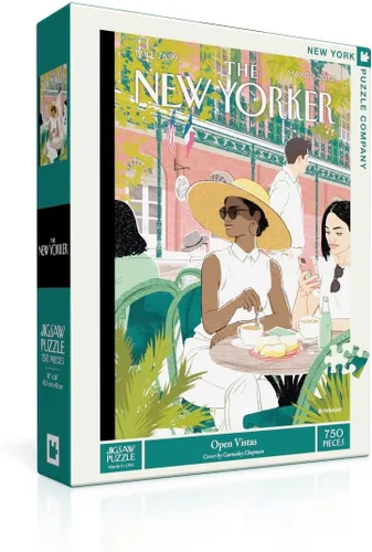 Vista 4 de New York Puzzle Company - New Yorker Open Vistas - Rompecabezas de 750 piezas para adultos por Cannaday Chapman