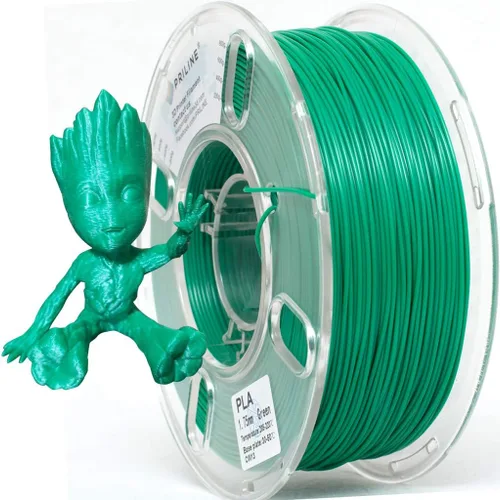 Vista 14 de Filamento de impresora 3D de PLA de 1.75mm, PRILINE - Filamento de impresora 3D de PLA, carrete de 1 kg (2.2 libras) Filamento de impresión 3D