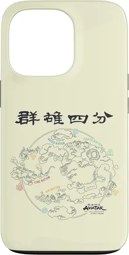 Vista 10 de Funda para iPhone 16 Avatar: The Last Airbender World Map