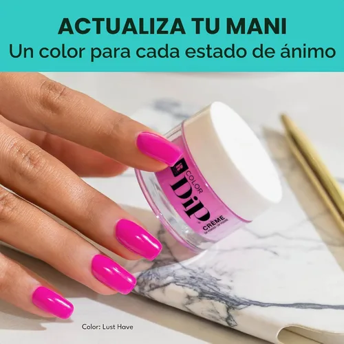 Vista 6 de Red Carpet, Color de manicura, Color de Uñas, Polvo para Untar, Kit de Principiante.